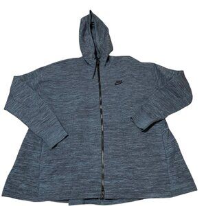 Nike 835641-464 Tech Fleece Full Zip Hooded Jacket Women's Sz L